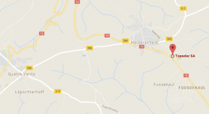 Kartenausschnitt von Luxemburg